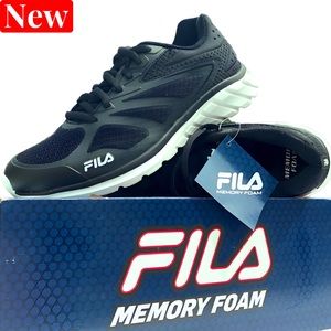 🆕 Fila Memory Speedstride 4 Running Shoes Black